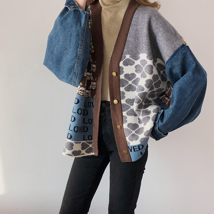 vintage denim jacket