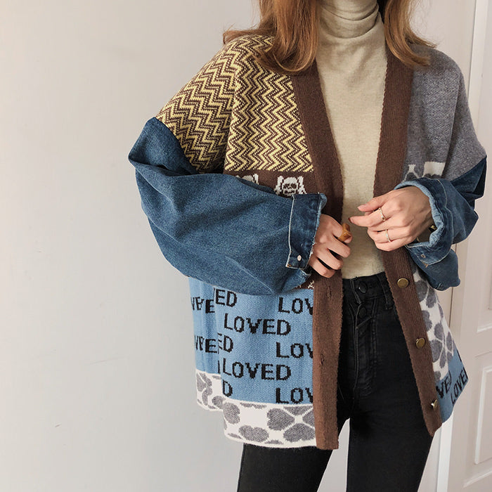 vintage denim jacket