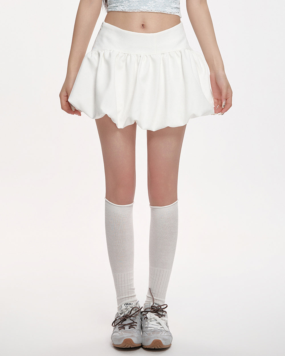 aesthetic balloon skirt