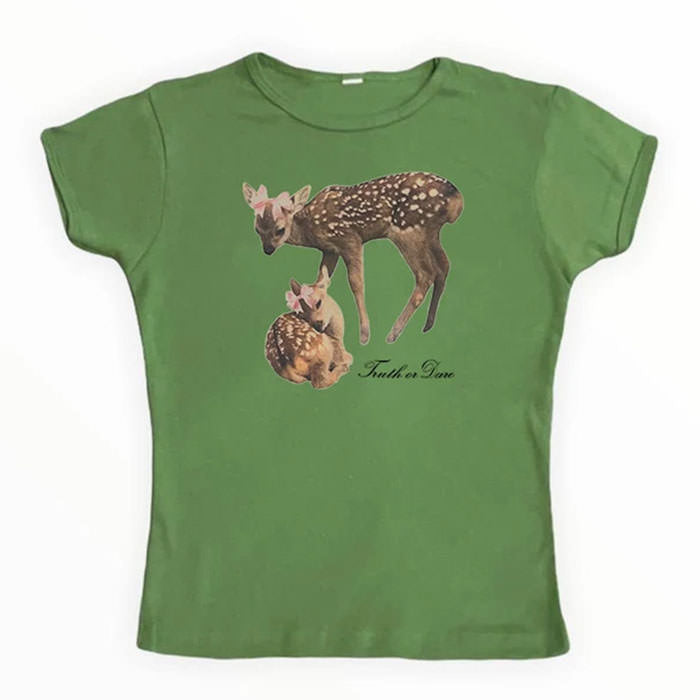 truth or dare fawn tee